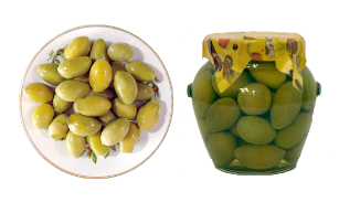 Olive Bella di Cerignola al naturale